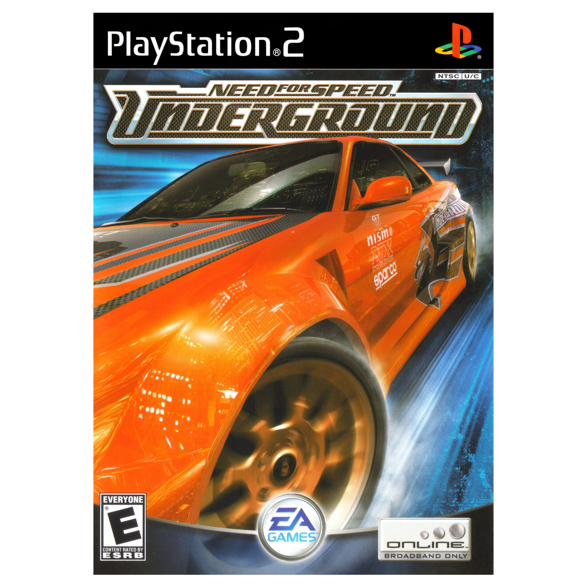 Need for Speed Underground - PS2 Game