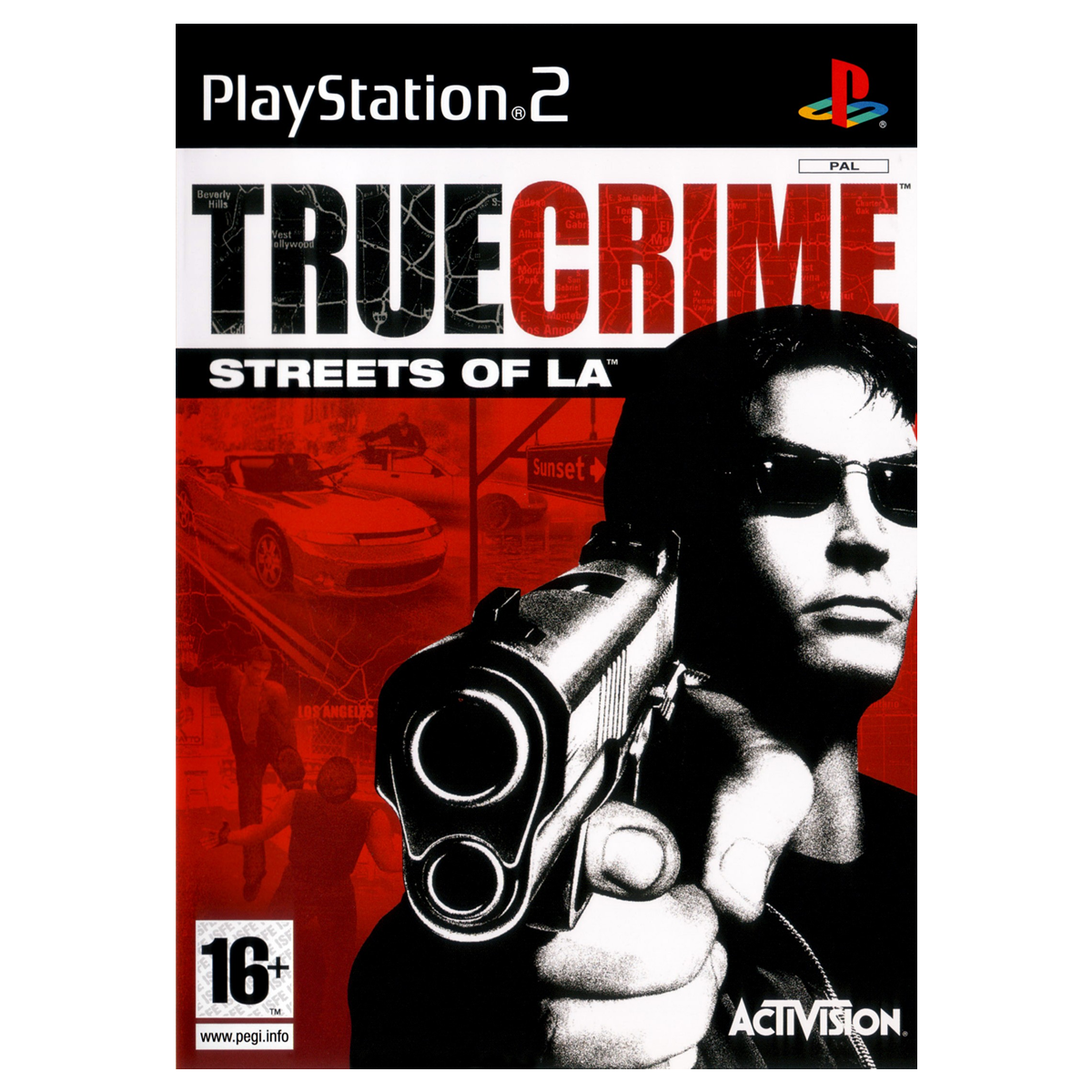 True Crime Streets of LA - PS2 Game