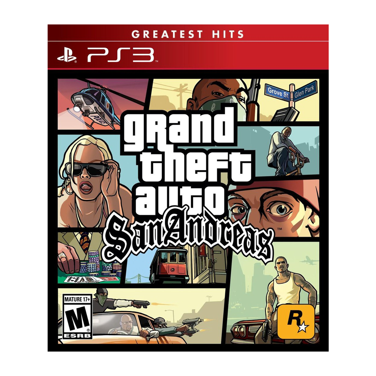 Grand Theft Auto San Andreas - PS3 Game