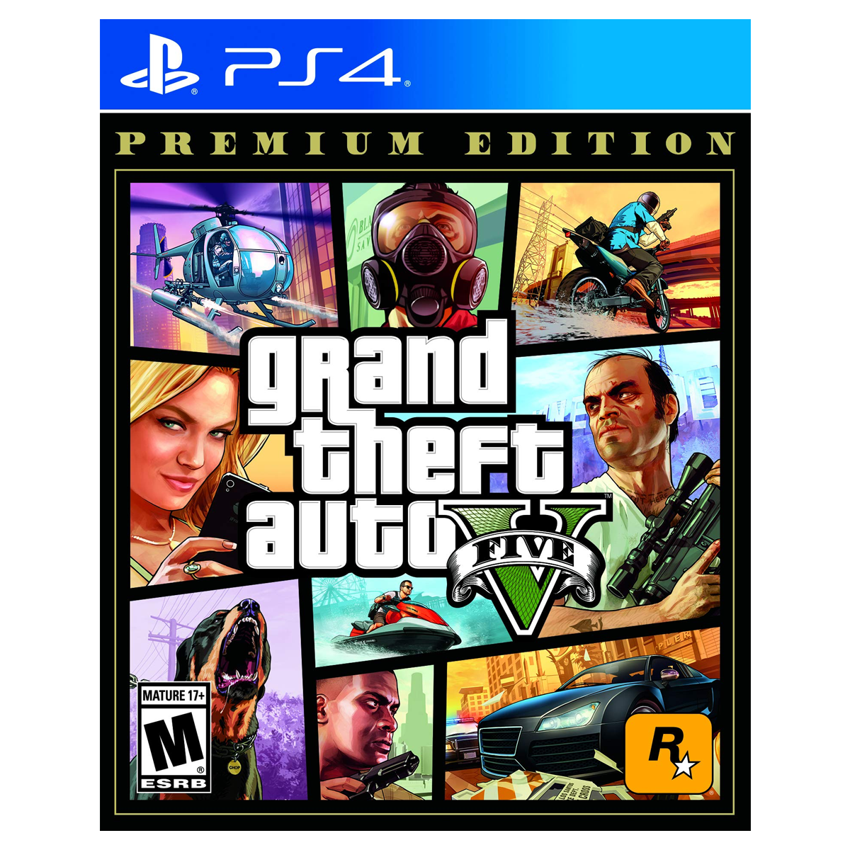 Grand Theft Auto V Premium Edition - PS4 Game