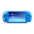 Blue PlayStation Portable PSP 3000 Console With Charger