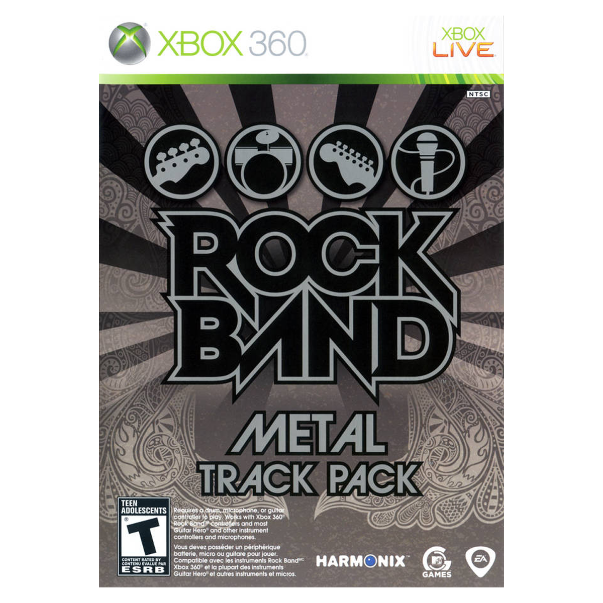 Rock Band Metal Track Pack - Xbox 360 Game